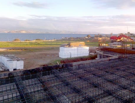 Nov 2013 Paros villa excavation starts